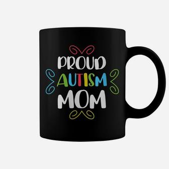 Womens Proud Mom Autism Awareness Family Matching Coffee Mug | Crazezy UK