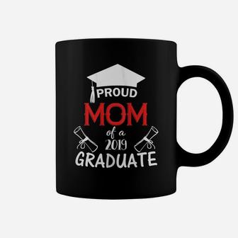 Womens Proud Mom Of A 2019 Graduate Graduation Family Matching Coffee Mug | Crazezy AU