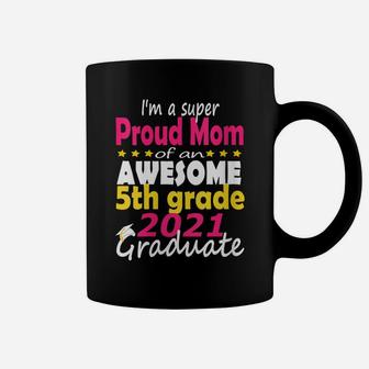 Womens Proud Mom Of A 5Th Grade Graduate Here I Come Middle School Coffee Mug | Crazezy AU