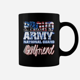 Womens Proud Patriotic Army National Guard Girlfriend Usa Flag Coffee Mug | Crazezy UK