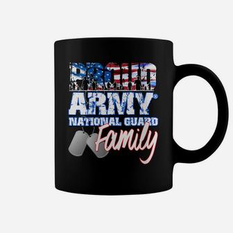 Womens Proud Patriotic Army National Guard Matching Family Usa Flag Coffee Mug | Crazezy