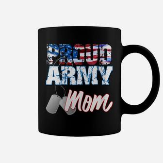 Womens Proud Patriotic Usa Army Mom Usa Flag Military Mothers Day Coffee Mug | Crazezy AU