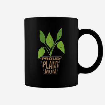 Womens Proud Plant Mom | Plants Flowers Tee Gift Idea Coffee Mug | Crazezy UK