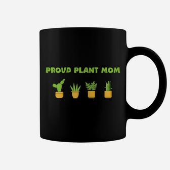 Womens Proud Plant Mom | Plants Flowers Tee Gift Idea Coffee Mug | Crazezy AU