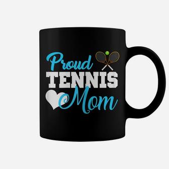 Womens Proud Tennis Mom S Tennis Players Fans Mom Gift Coffee Mug | Crazezy UK