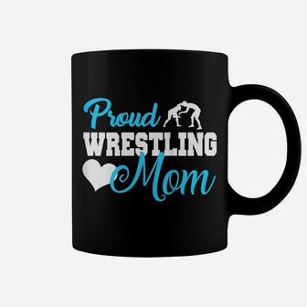 Womens Proud Wrestling Mom S Wrestling Mom Gift Women Funny Coffee Mug | Crazezy