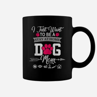 Womens Shirts For Dog Loving Mom Graphic Tee Plus Size Mothers Day Coffee Mug | Crazezy UK