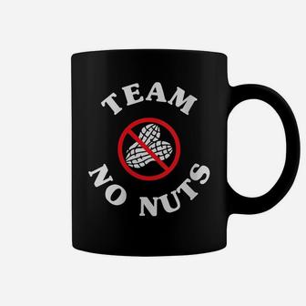 Womens Team No Nuts Funny Team Girl Gender Reveal Pink Party Coffee Mug | Crazezy AU