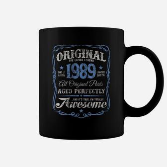Womens The Original Made In 1989 Vintage 31St Birthday Party P9 Coffee Mug | Crazezy