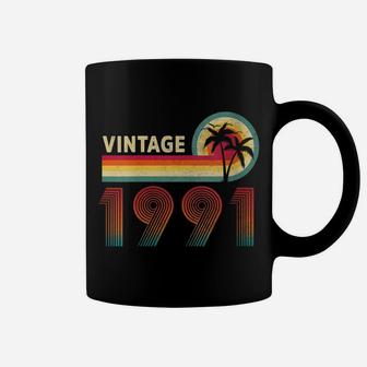 Womens Vintage 1991 Made In 1991 30Th Birthday 30 Years Old Gifts Coffee Mug | Crazezy