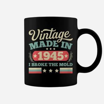 Womens Vintage Made In 1945 Birthday Gift Retro Coffee Mug | Crazezy