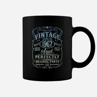 Womens Vintage Made In 1967 Retro Classic 54Th Birthday Party Coffee Mug | Crazezy