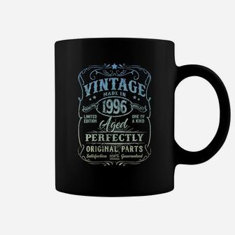 Womens Vintage Made In 1996 Retro Classic 25Th Birthday Party Coffee Mug | Crazezy DE