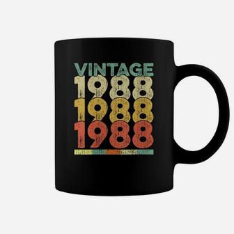 Womens Vintage Retro Made In 1988 Birthday Gift For A 31 Year Old Coffee Mug | Crazezy