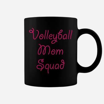 Womens Volleyball Mom Squad - Cute Gift For Proud Sports Mommy | Coffee Mug | Crazezy CA