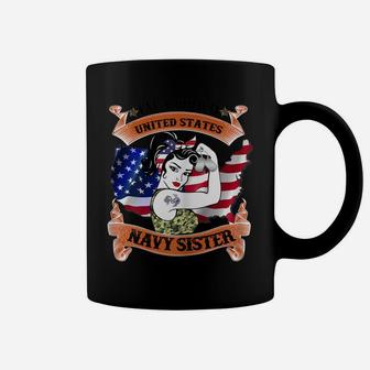Womens Women Proud-Navy Aunt Proud-United States Sister Navy-Usa Coffee Mug | Crazezy