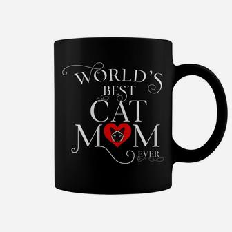 Womens World's Best Cat Mom Ever Siamese Cat Mom Coffee Mug | Crazezy DE