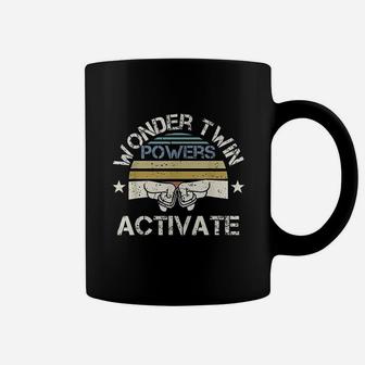 Wonder Twin Power Activated Design Sibling Design Coffee Mug | Crazezy CA