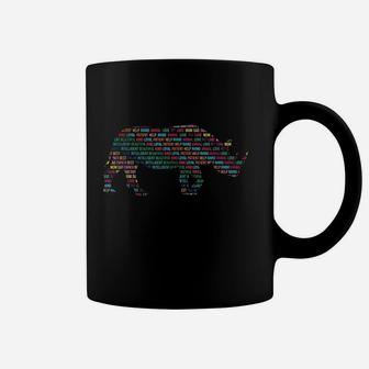 Words Animal Gift For Rhino Lover Coffee Mug | Crazezy AU