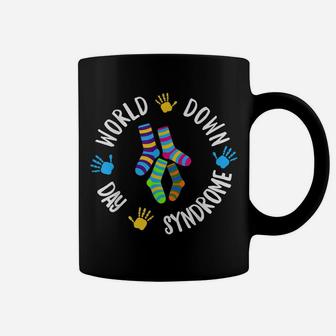 World Down Syndrome Day Awareness Socks Down Right Kids Gift Coffee Mug | Crazezy