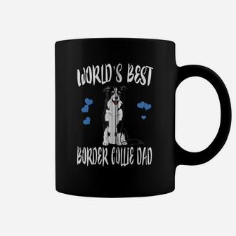 World's Best Border Collie Dad Dog Zip Hoodie Coffee Mug | Crazezy DE