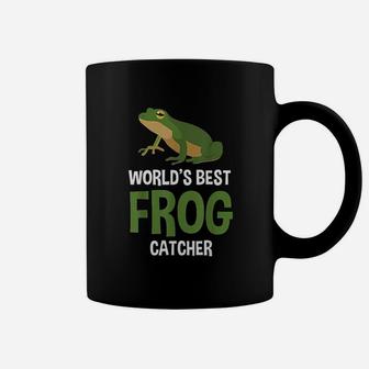 Worlds Best Frog Catcher Gift Frog Hunter Gift Coffee Mug - Seseable