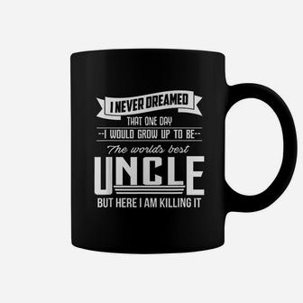 Worlds Best Uncle Coffee Mug | Crazezy