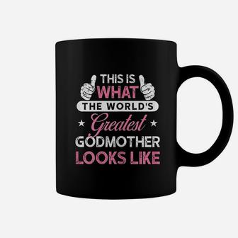 Worlds Greatest Godmother Coffee Mug | Crazezy