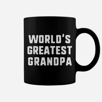 World's Greatest Grandpa Funny Gift Father's Day Christmas Coffee Mug | Crazezy