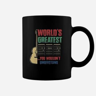 Worlds Greatest Guitar Dad You Wouldnt Understand Guitarist Coffee Mug | Crazezy CA