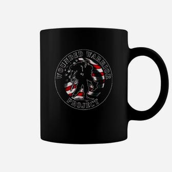 Wounded Warrior No One Left Behind American Flag Coffee Mug - Thegiftio UK