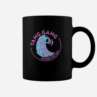 Yang Gang Secure The Bag Streetwear Coffee Mug | Crazezy AU