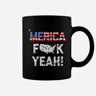 Yeah American Flag Coffee Mug - Thegiftio UK