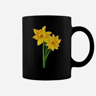 Yellow Daffodil Flowers Floral Spring Easter Coffee Mug | Crazezy