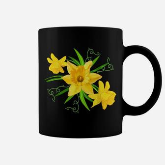 Yellow Daffodils Floral Spring Easter Flowers Coffee Mug | Crazezy CA