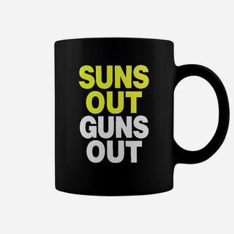 Yellow Suns Out G Uns Out Coffee Mug | Crazezy