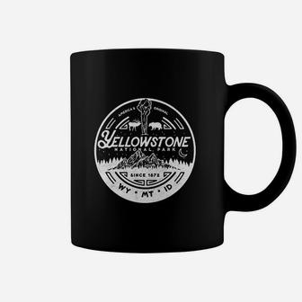 Yellowstone National Park Minimalist Design Seal Graphic Coffee Mug - Thegiftio UK