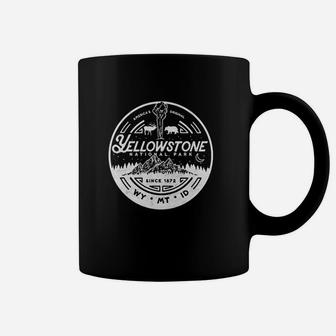 Yellowstone National Park Minimalist Design Seal Graphic Coffee Mug - Thegiftio UK