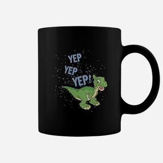 Yep Yep Dinosaur Coffee Mug | Crazezy CA