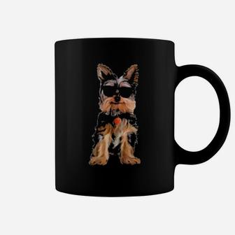 Yorkshire Terrier I Am Multitasking I Can Listen Ignore And Forget At The Same Time Coffee Mug - Monsterry