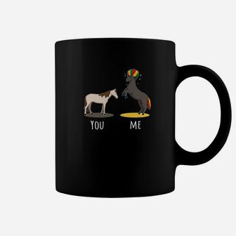 You Horse Me Black Afro Unicorn Black History Funny Coffee Mug - Thegiftio UK