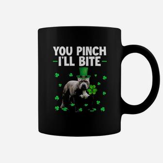 You Pinch I Will Bite Pitbull Lover Coffee Mug | Crazezy DE