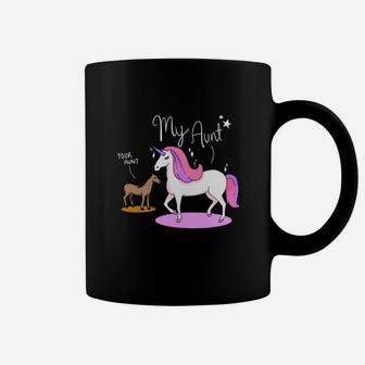 Your Aunt My Aunt Funny Unicorn Horse Coffee Mug - Thegiftio UK