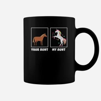 Your Aunt My Aunt Unicorn Funny Niece Gift Coffee Mug - Thegiftio UK