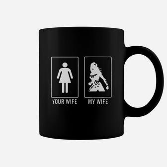 Your Wife My Wife Superwife Superhero Coffee Mug | Crazezy CA
