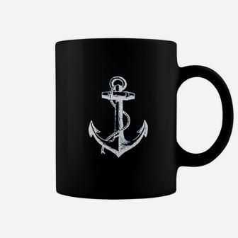 Youth Anchor White For Kids Sea Marine Pirate Coffee Mug | Crazezy DE