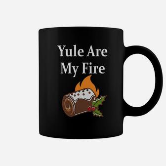 Yule Are My Fire Coffee Mug - Monsterry DE