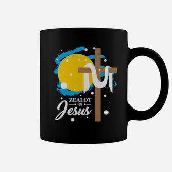Zealot For Jesus Be Bold For God Christian Cross Coffee Mug - Monsterry
