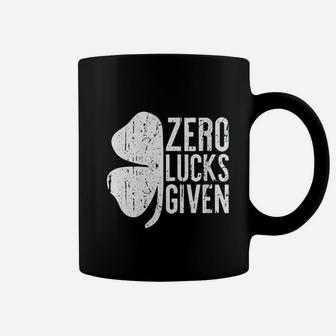 Zero Lucks Given Saint Patrick Day Coffee Mug - Thegiftio UK