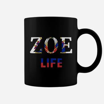 Zoe Life Haitian Haiti Flag Coffee Mug | Crazezy CA